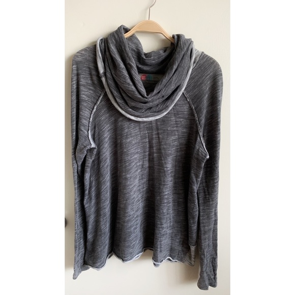 FREE PEOPLE | Cocoon Gray Pullover Slouchy Knit - Picture 5 of 10